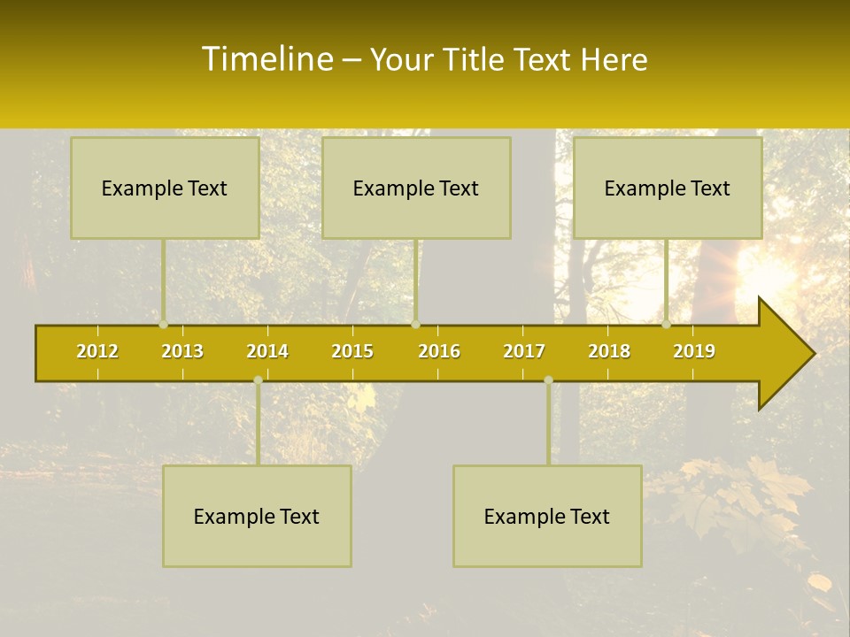Bright Solitude Green PowerPoint Template