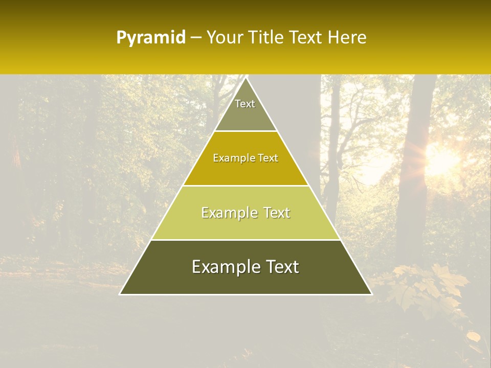 Bright Solitude Green PowerPoint Template