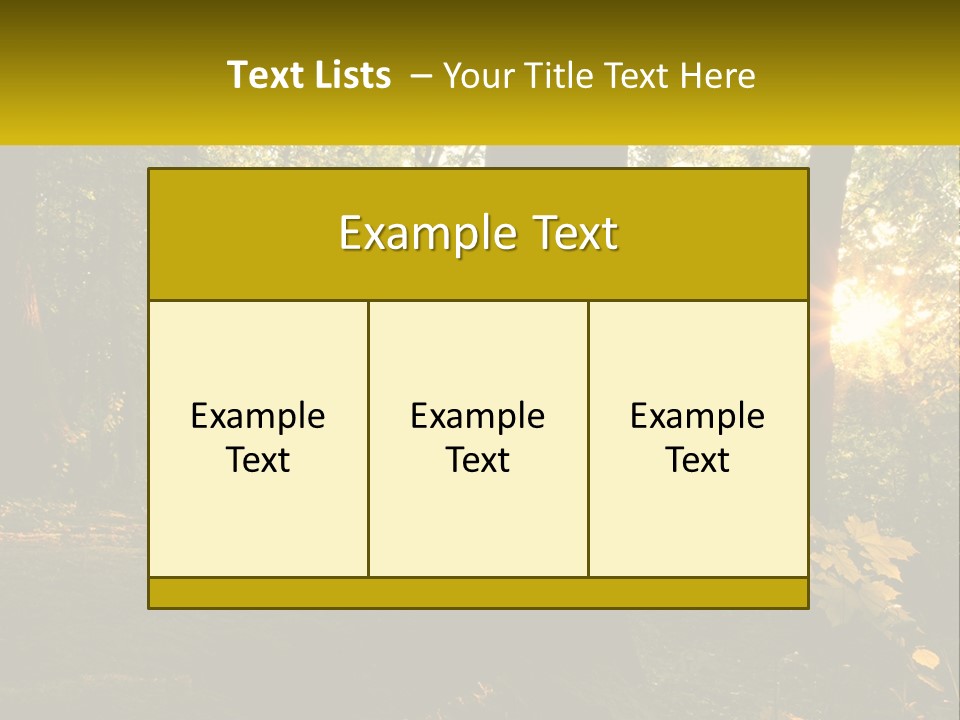 Bright Solitude Green PowerPoint Template