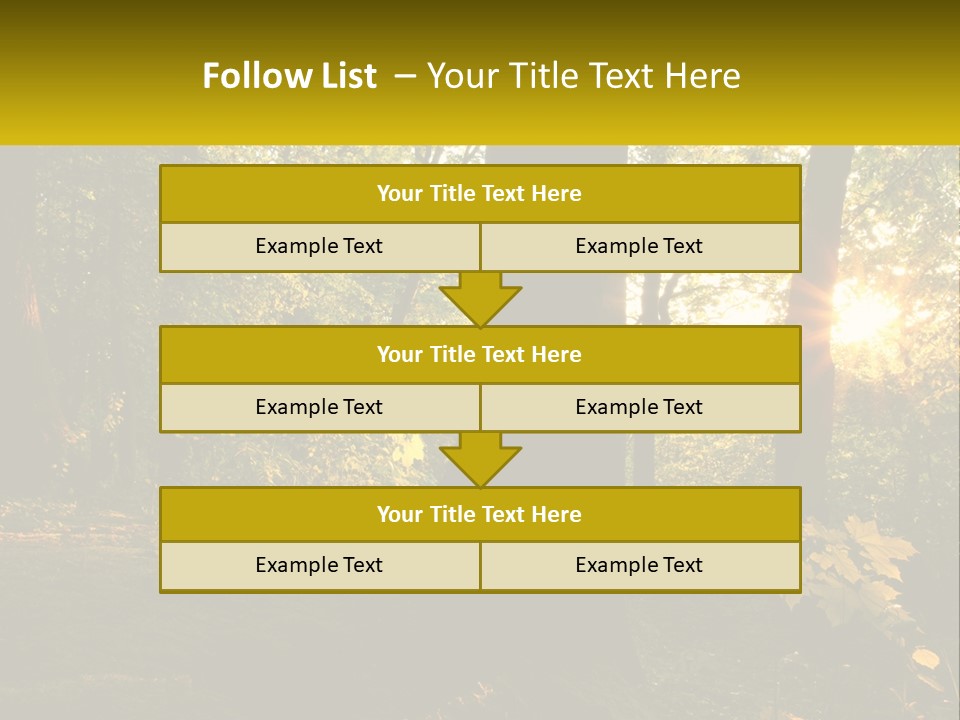 Bright Solitude Green PowerPoint Template