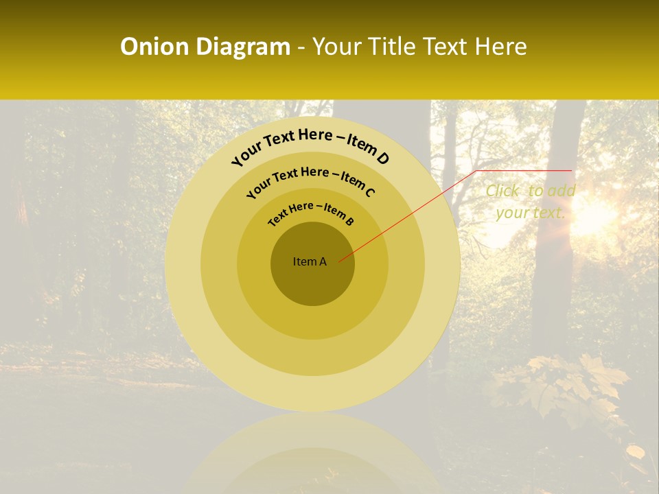 Bright Solitude Green PowerPoint Template