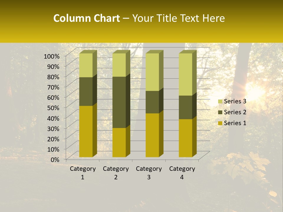 Bright Solitude Green PowerPoint Template