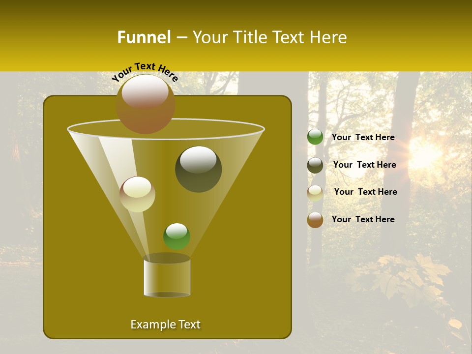 Bright Solitude Green PowerPoint Template