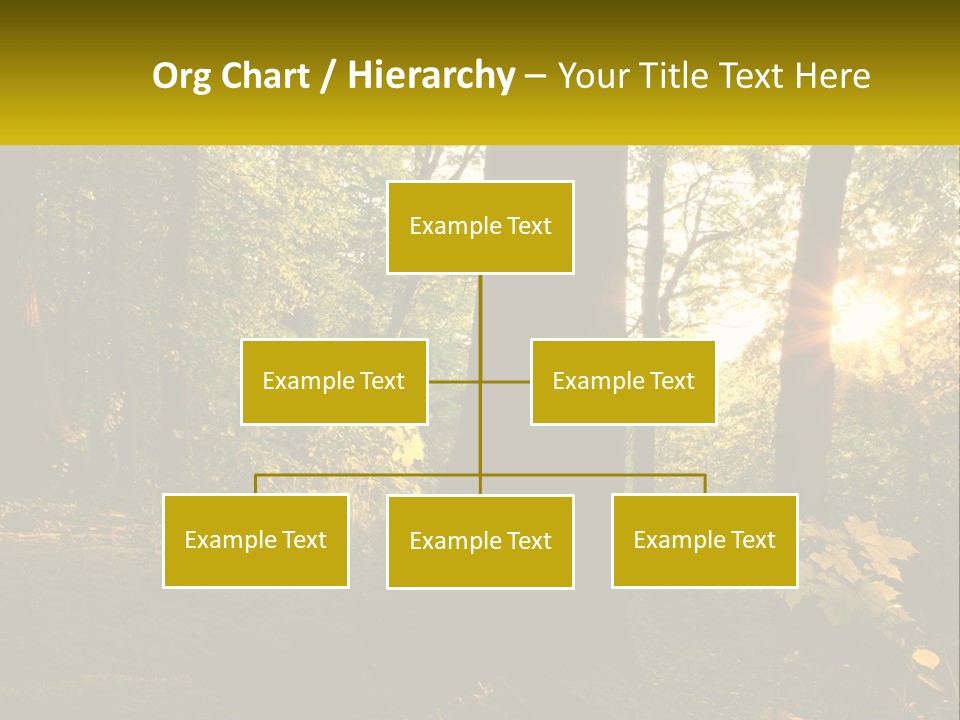 Bright Solitude Green PowerPoint Template