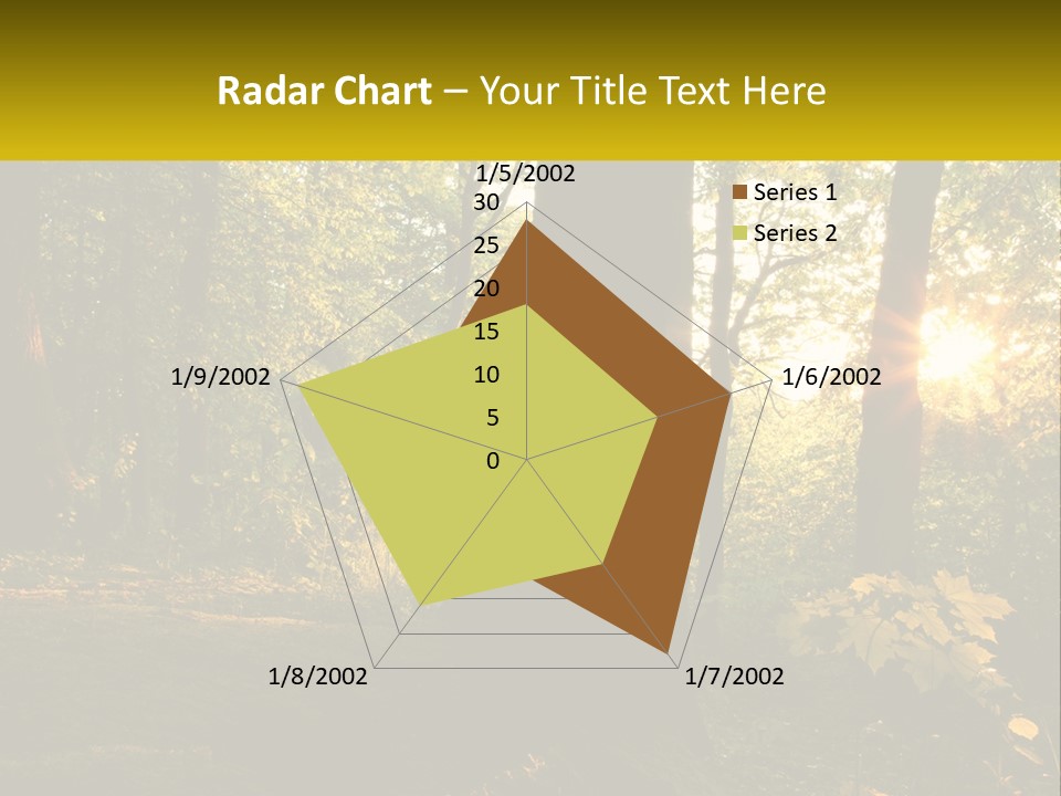 Bright Solitude Green PowerPoint Template