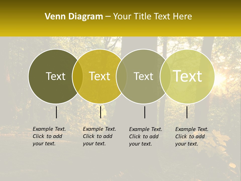 Bright Solitude Green PowerPoint Template