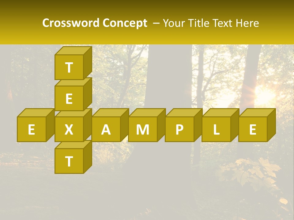 Bright Solitude Green PowerPoint Template