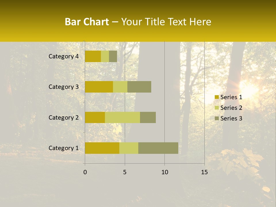 Bright Solitude Green PowerPoint Template