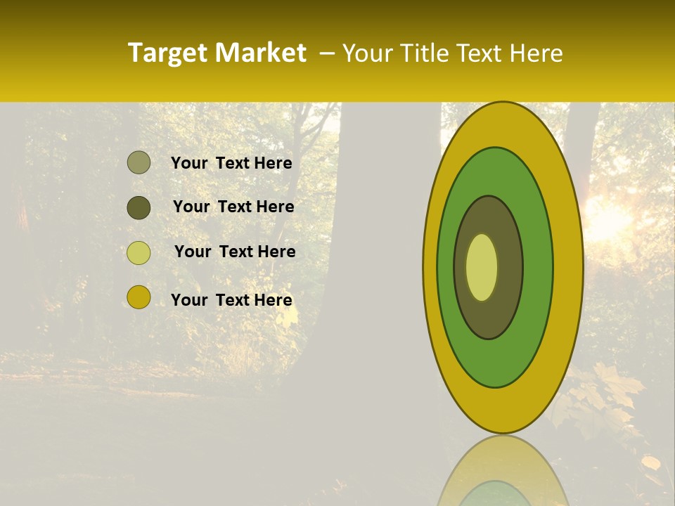 Bright Solitude Green PowerPoint Template