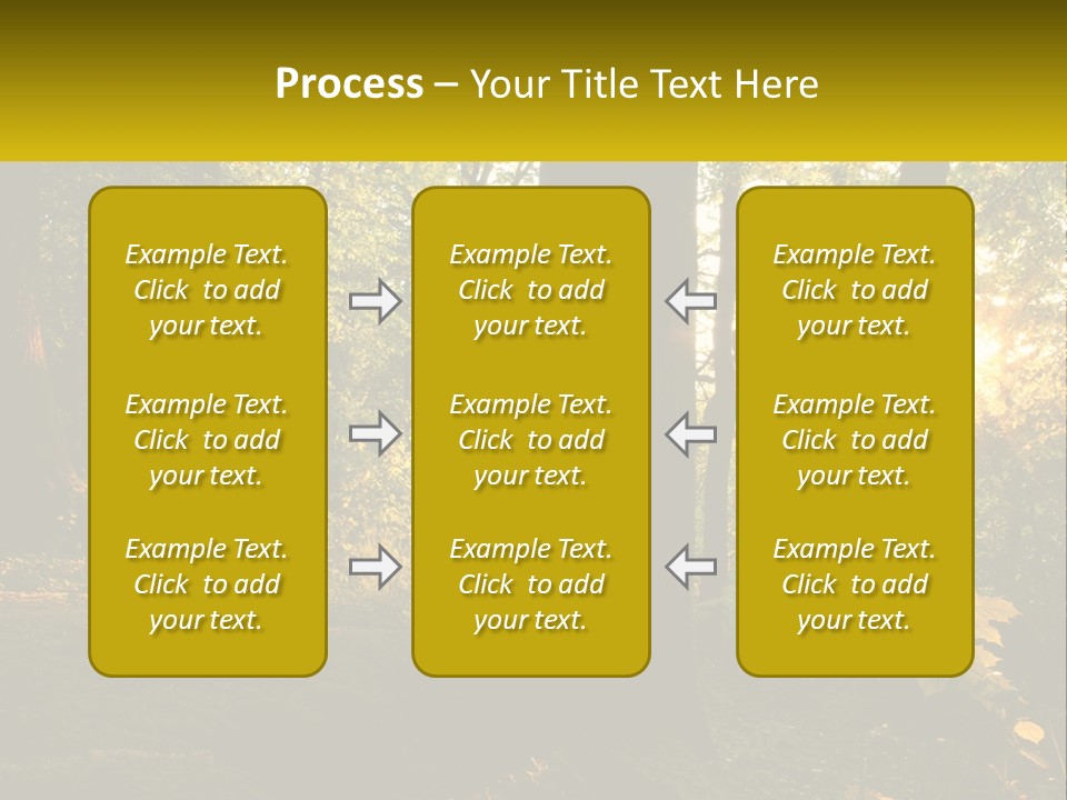 Bright Solitude Green PowerPoint Template