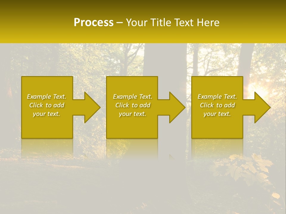 Bright Solitude Green PowerPoint Template