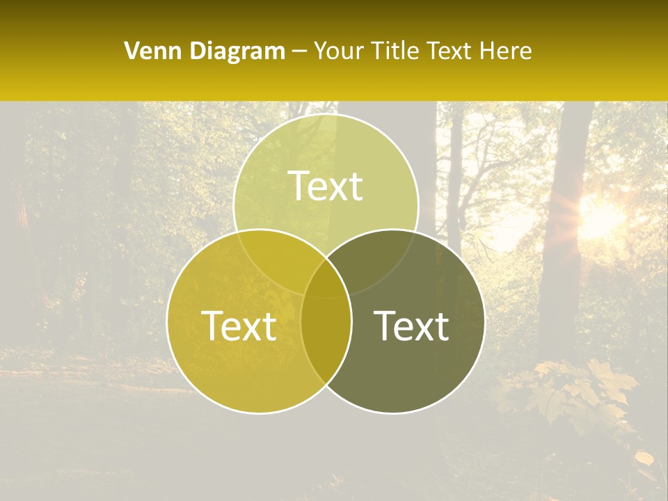 Bright Solitude Green PowerPoint Template