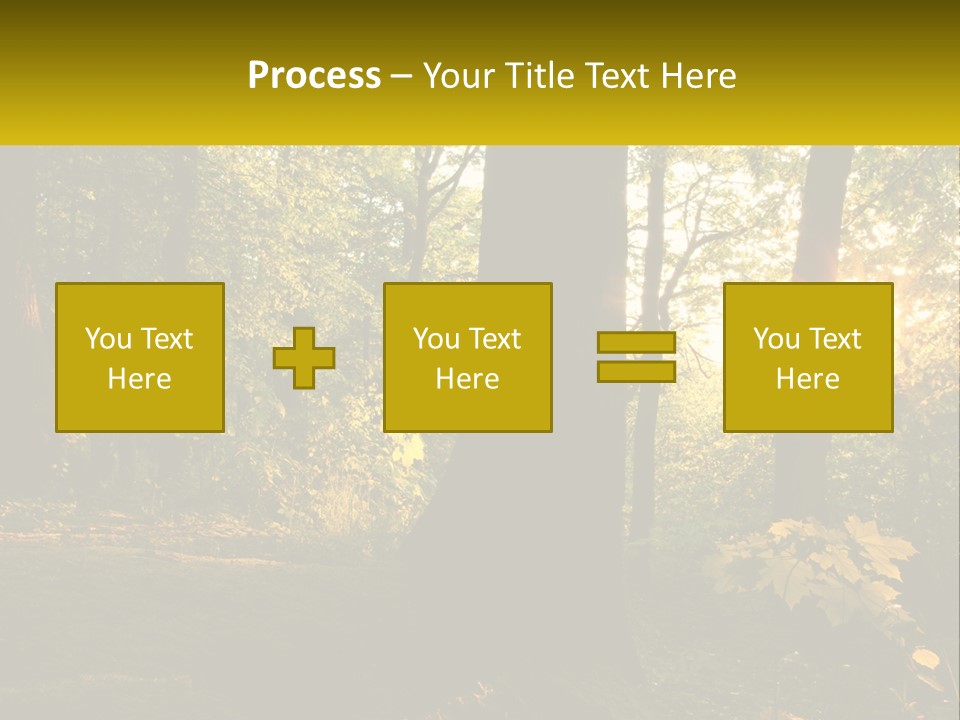Bright Solitude Green PowerPoint Template
