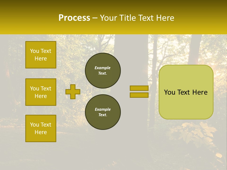 Bright Solitude Green PowerPoint Template