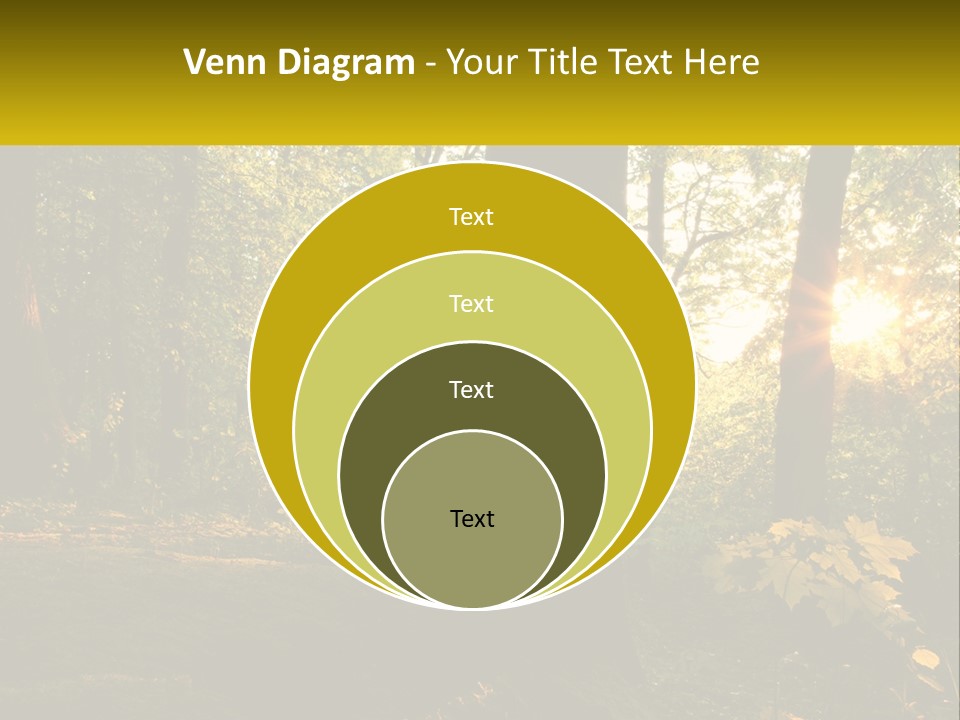 Bright Solitude Green PowerPoint Template