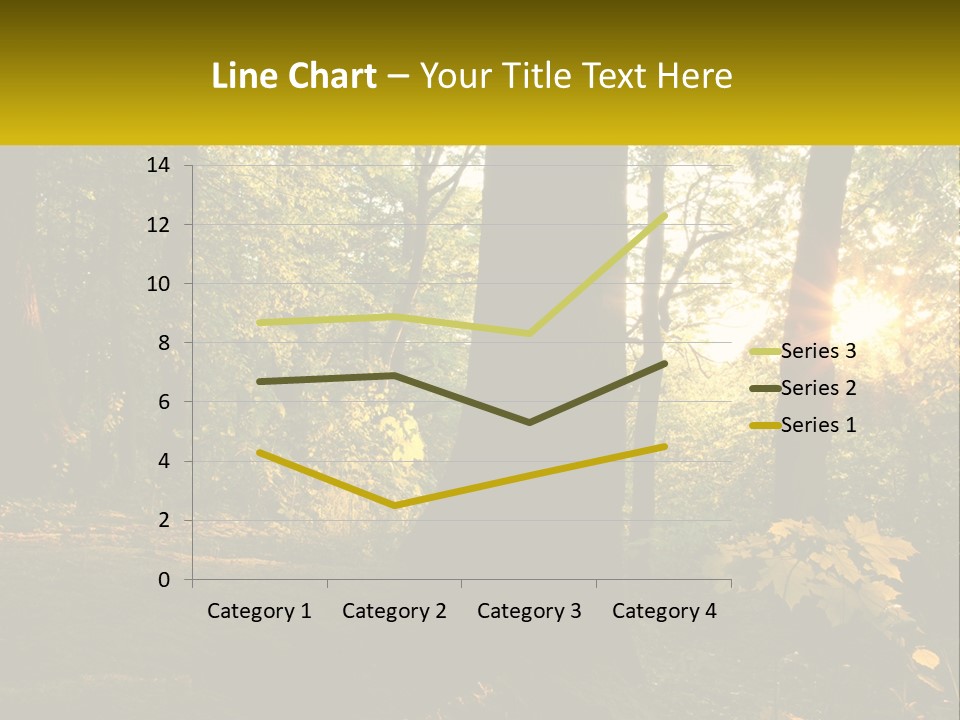 Bright Solitude Green PowerPoint Template
