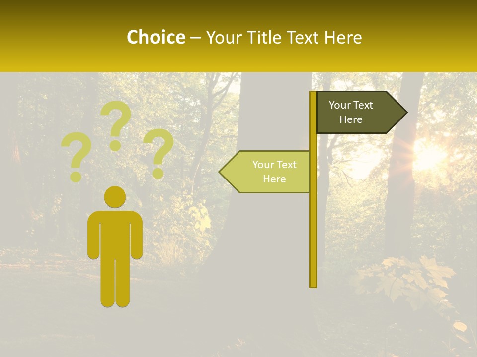 Bright Solitude Green PowerPoint Template