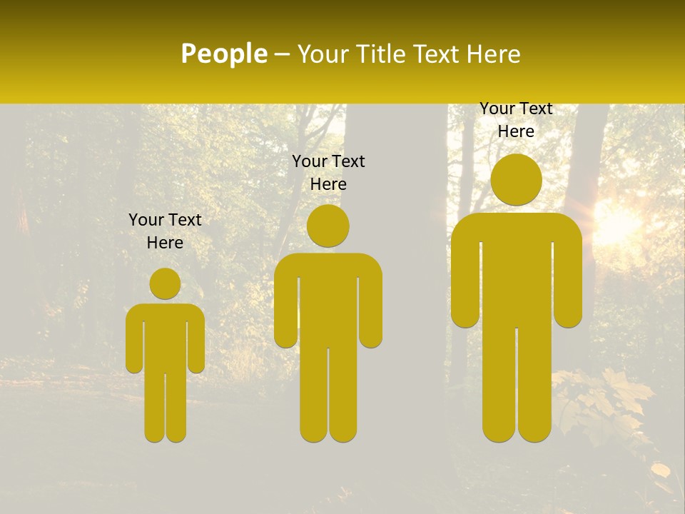 Bright Solitude Green PowerPoint Template