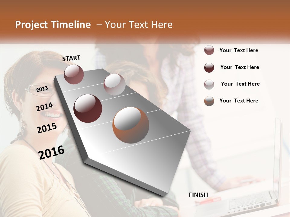 Work Bright Professional PowerPoint Template
