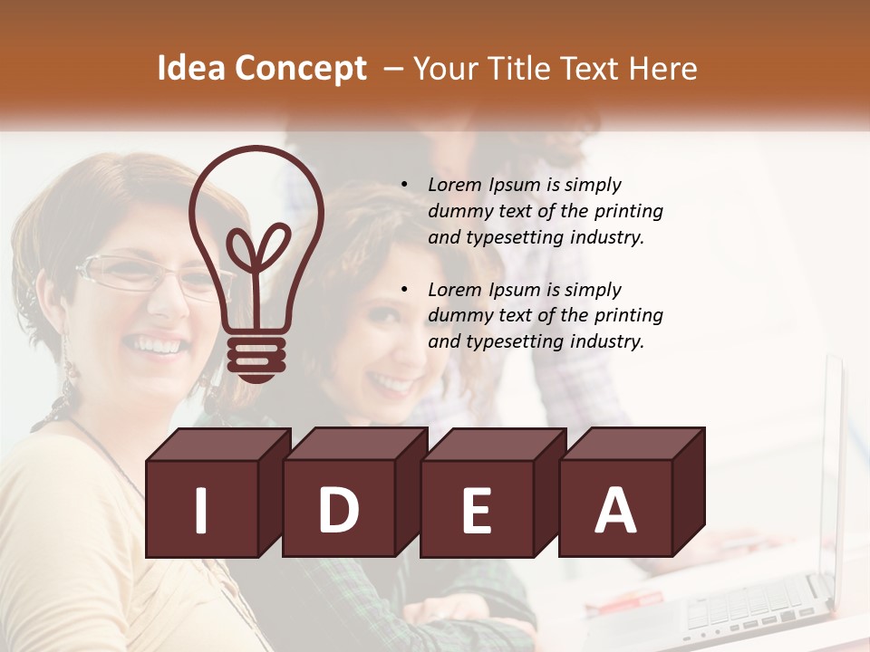 Work Bright Professional PowerPoint Template