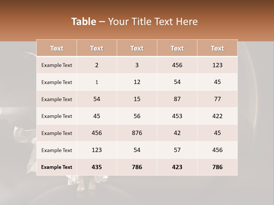 Magical Gray Model PowerPoint Template