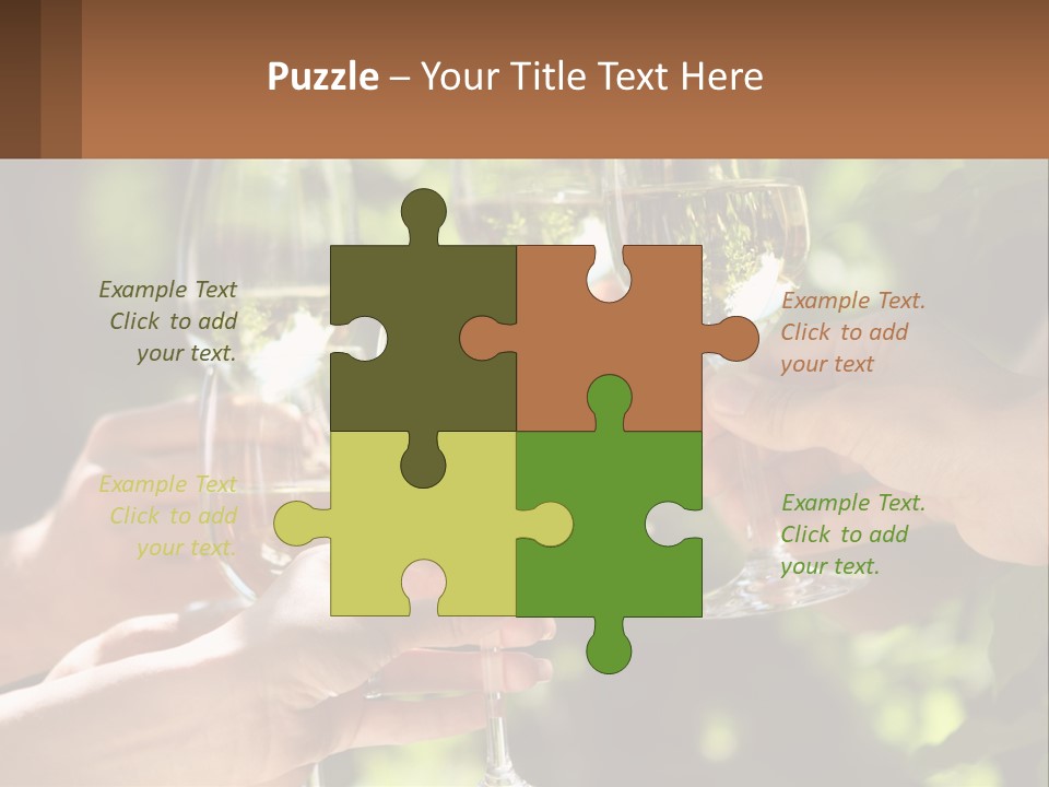 Celebration Restaurant Healthy PowerPoint Template