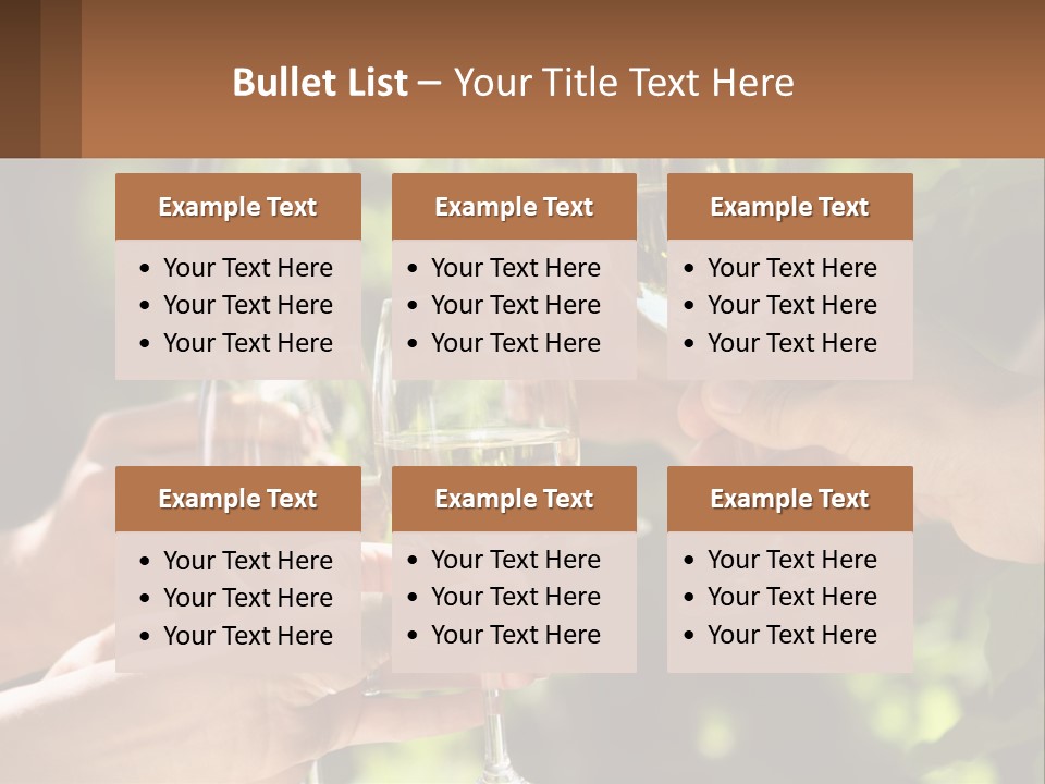 Celebration Restaurant Healthy PowerPoint Template
