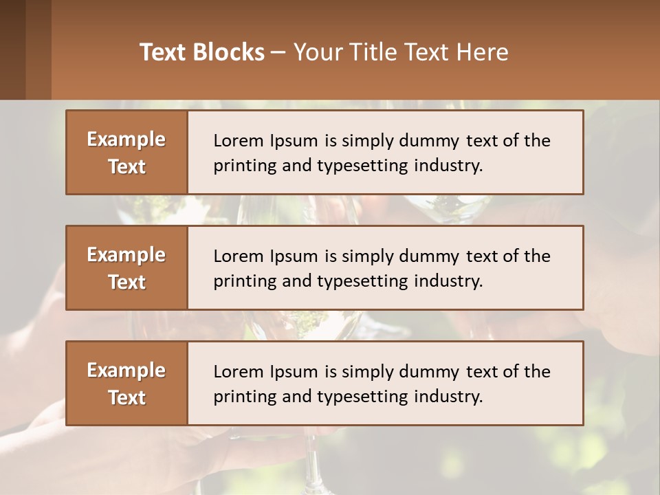 Celebration Restaurant Healthy PowerPoint Template