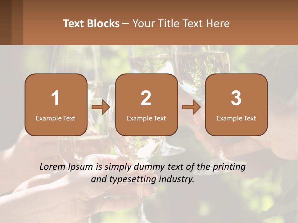 Celebration Restaurant Healthy PowerPoint Template