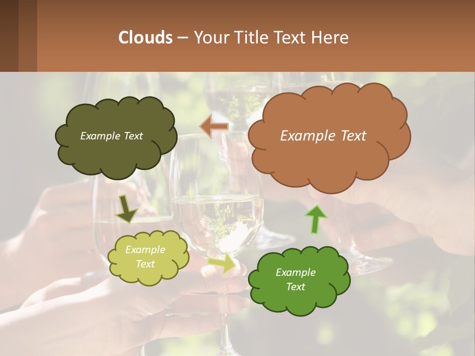 Celebration Restaurant Healthy PowerPoint Template