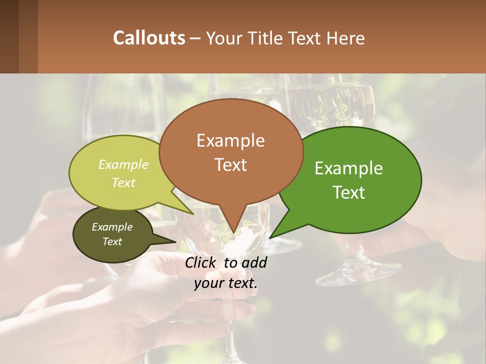 Celebration Restaurant Healthy PowerPoint Template