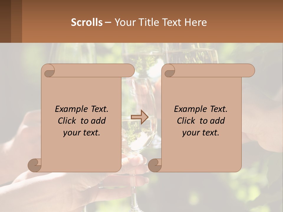 Celebration Restaurant Healthy PowerPoint Template