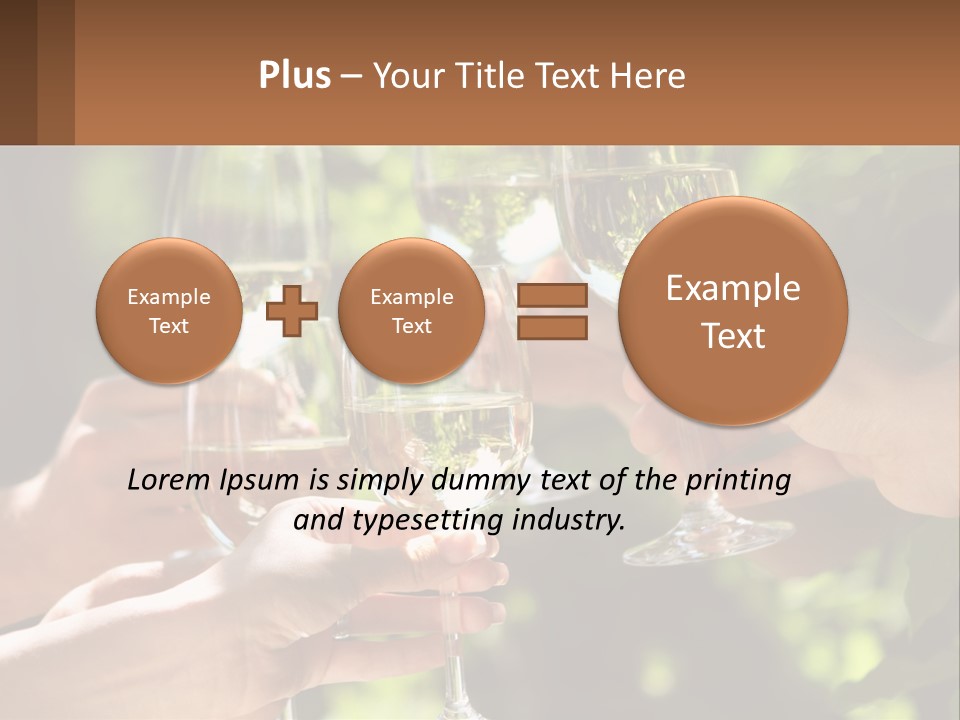 Celebration Restaurant Healthy PowerPoint Template