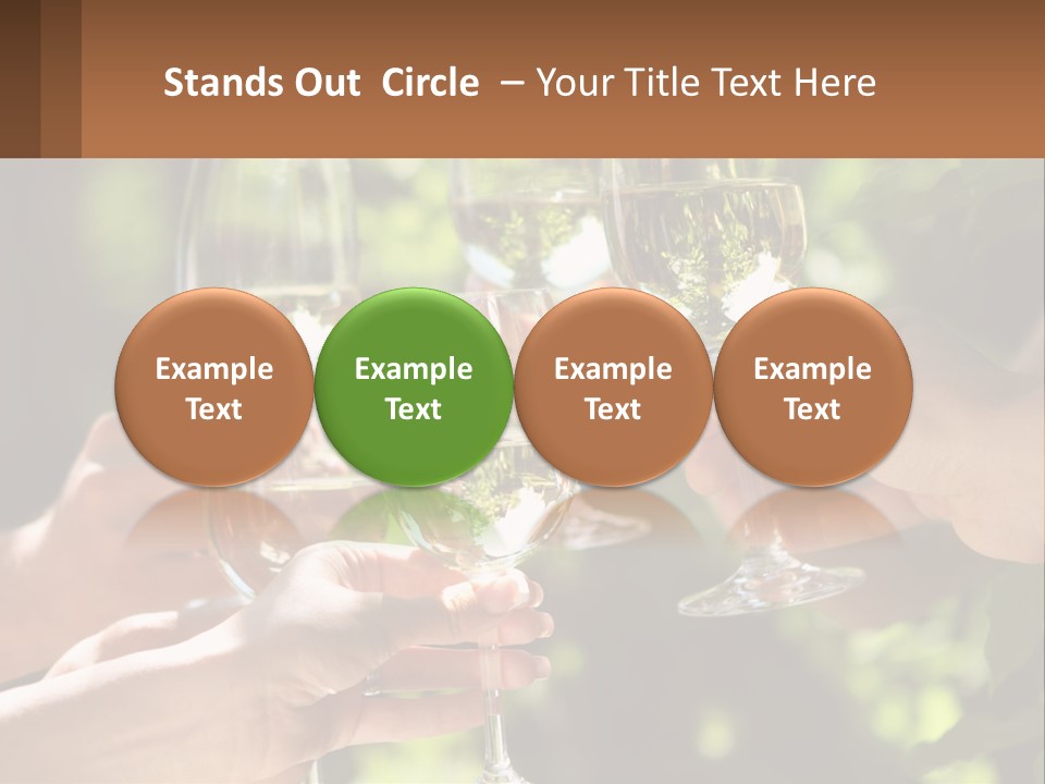 Celebration Restaurant Healthy PowerPoint Template