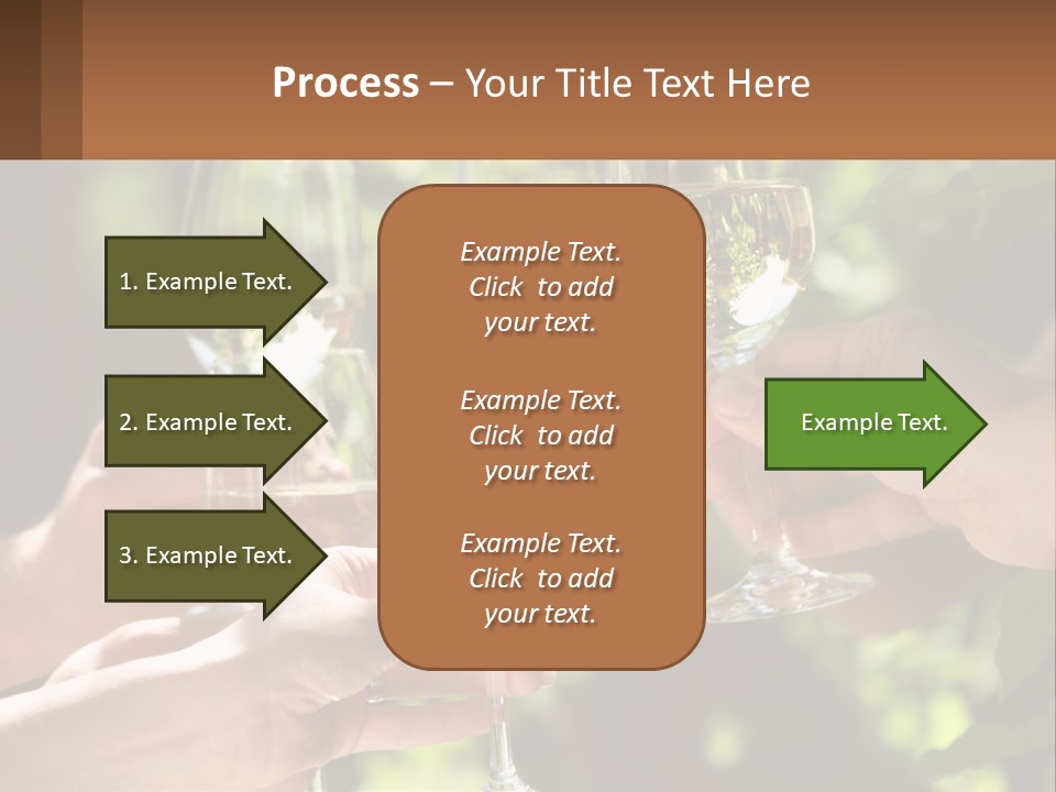 Celebration Restaurant Healthy PowerPoint Template