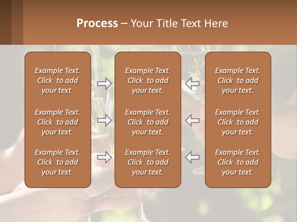 Celebration Restaurant Healthy PowerPoint Template