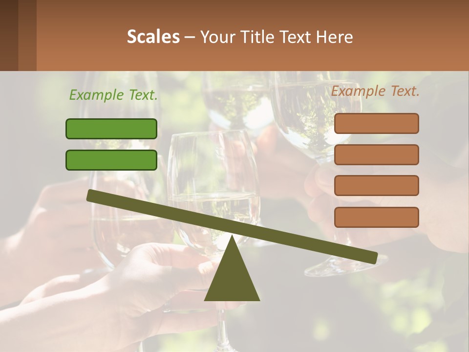 Celebration Restaurant Healthy PowerPoint Template