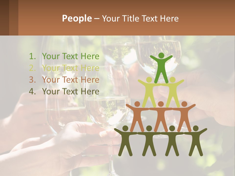 Celebration Restaurant Healthy PowerPoint Template