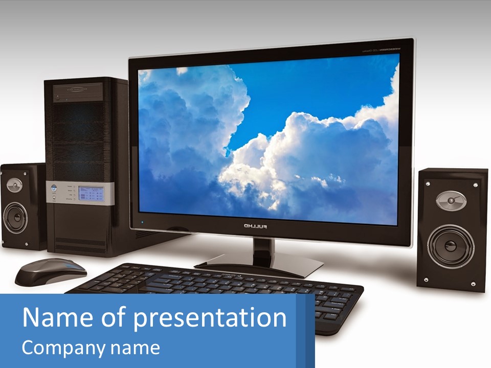 Full Networking Speaker PowerPoint Template