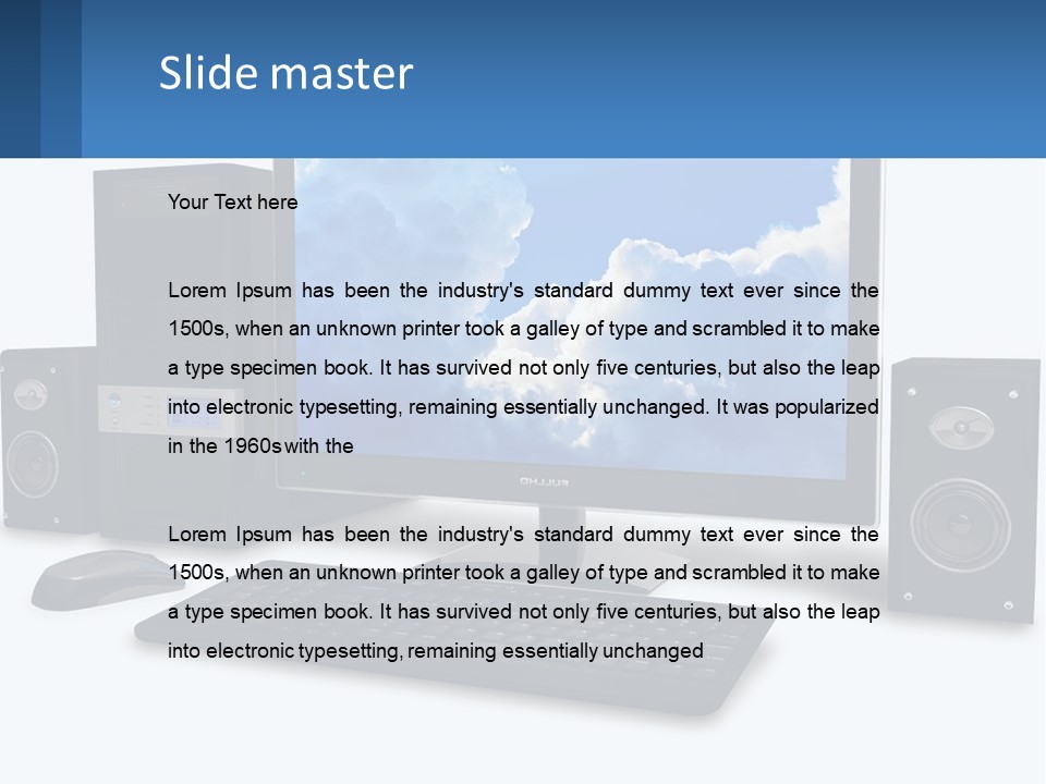 Full Networking Speaker PowerPoint Template