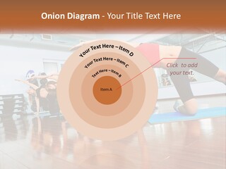 Aerobics Acrobatics Sportsman PowerPoint Template