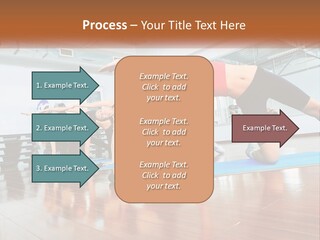 Aerobics Acrobatics Sportsman PowerPoint Template