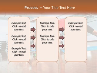 Aerobics Acrobatics Sportsman PowerPoint Template