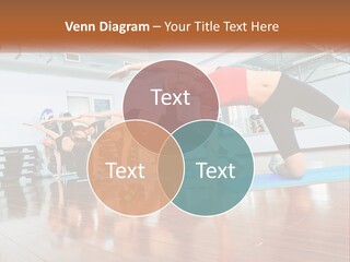 Aerobics Acrobatics Sportsman PowerPoint Template