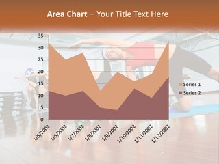 Aerobics Acrobatics Sportsman PowerPoint Template