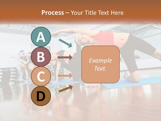 Aerobics Acrobatics Sportsman PowerPoint Template