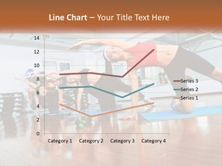Aerobics Acrobatics Sportsman PowerPoint Template
