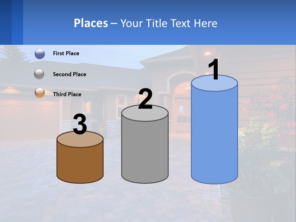 Driveway Home Estate PowerPoint Template