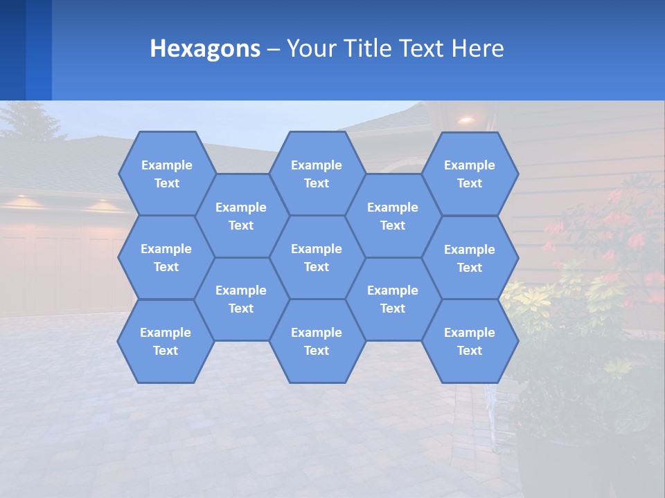 Driveway Home Estate PowerPoint Template