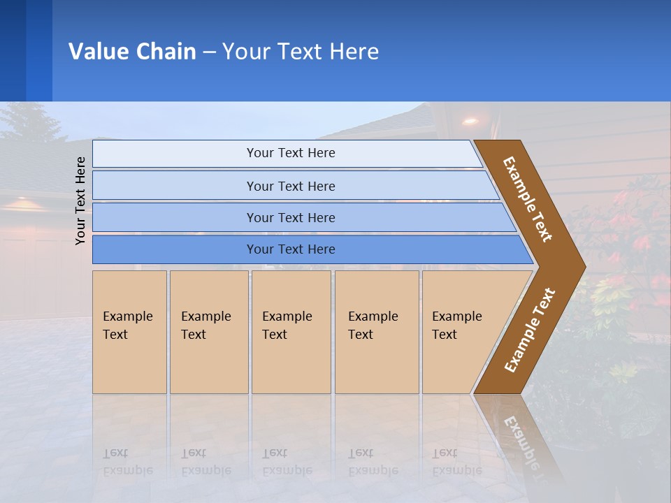 Driveway Home Estate PowerPoint Template